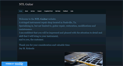 Desktop Screenshot of ntlguitar.com